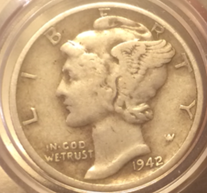 1942/1-Mercury-Dime-Grade